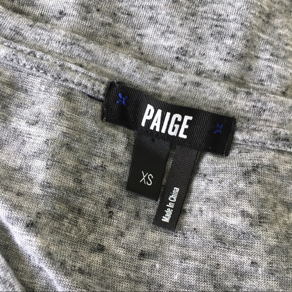 Paige V Neck T Shirt in XS - Picture 3 of 4